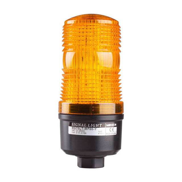 MS70S-M10-Y STROBE 70MM 110V DIRECT YLW