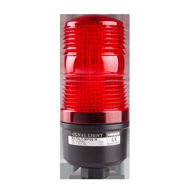 MS70S-M10-R STROBE 70MM 110V DIRECT RED