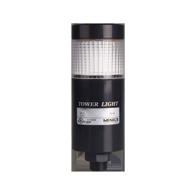 PTE-SCF-102-C-B TOWER 56MM FLASH 24V CLEAR