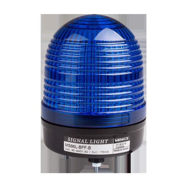 MS86L-F02-B BEACON 86MM FLASH 24V BLUE