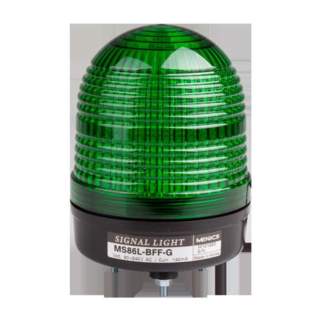 MS86L-F02-G BEACON 86MM FLASH 24V GREEN