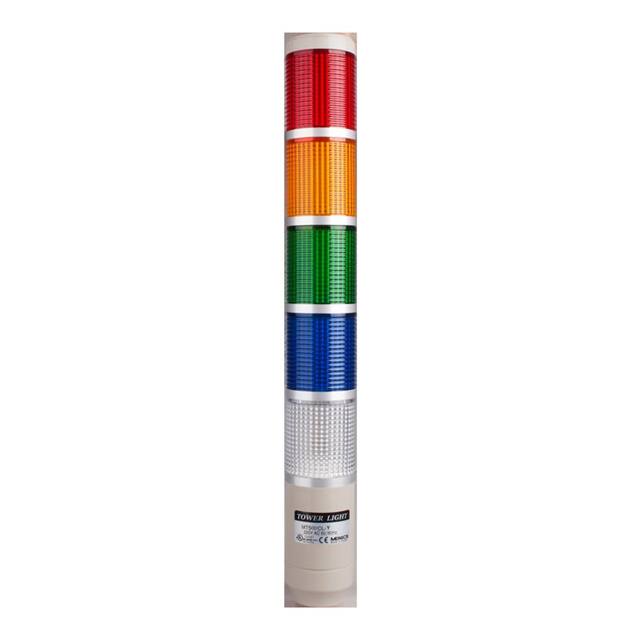 MT5B5AL-RYGBC TOWER 56MM STEADY 24V RYGBC