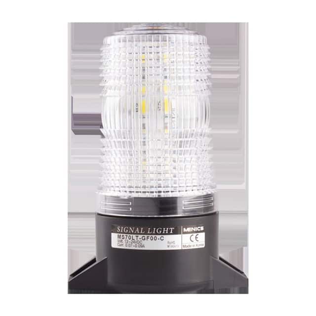 MS70LT-GFFF-C BEACON 70MM FLASH 110-220V CLEAR
