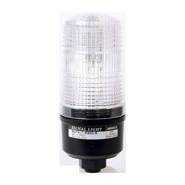 MS70LT-MFFF-C BEACON 70MM FLASH 110-220V CLEAR