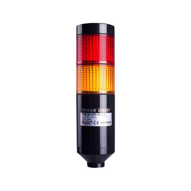 PTE-AF-2FF-RY-B TOWER 56MM FLASH 90-240V RY