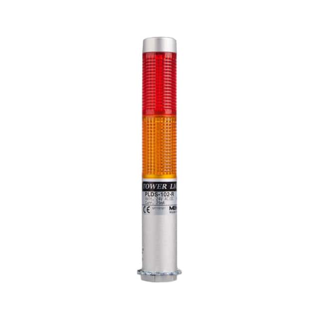 PLDS-202-RY TOWER 25MM STEADY 24V RED/YELLOW