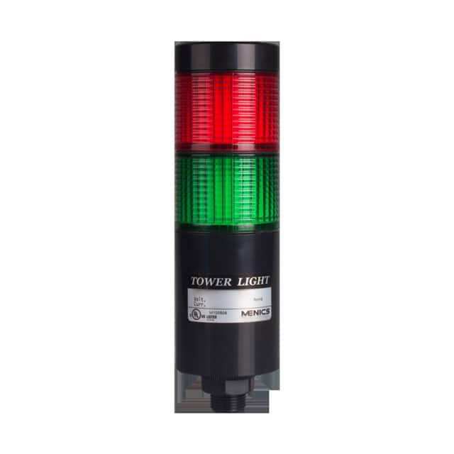 PTE-SCF-202-RG-B TOWER 56MM FLASH 24V RG