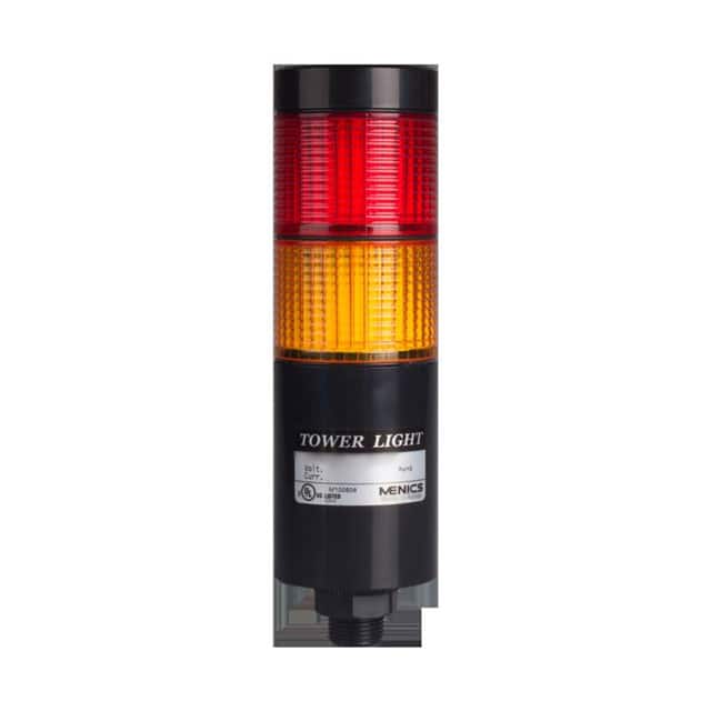PTE-SC-2FF-RY-B TOWER 56MM STEADY 90-240V RY