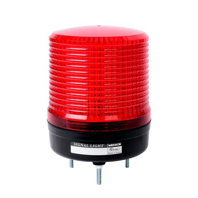 MS115L-F02-R BEACON 115MM FLASH 24V RED