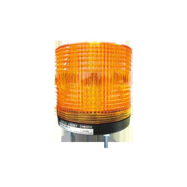 MS115T-B00-Y 115MM FLASH ROTATE 12-24V YLW BZ