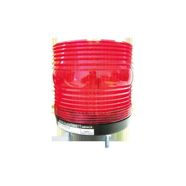 MS115T-B00-R 115MM FLASH ROTATE 12-24V RED BZ