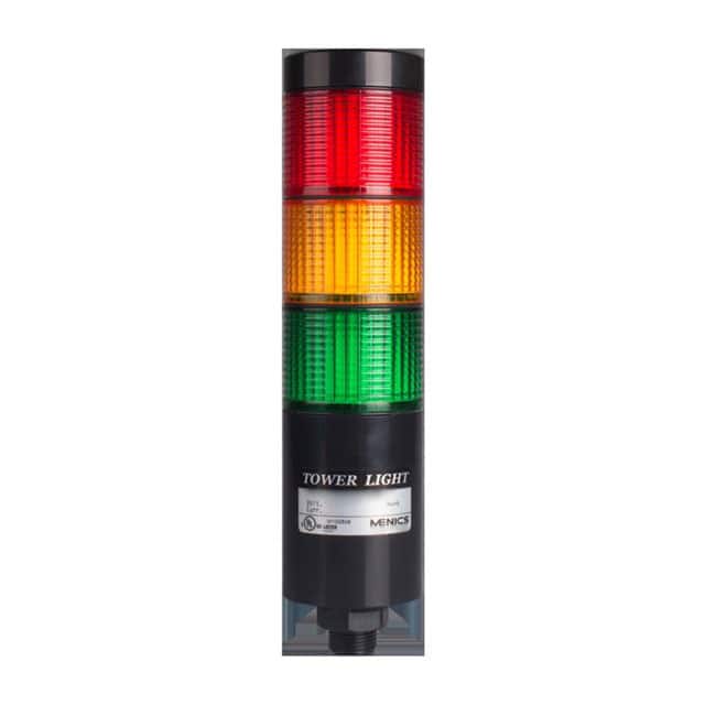 PTE-SCF-302-RYG-B TOWER 56MM FLASH 24V RYG