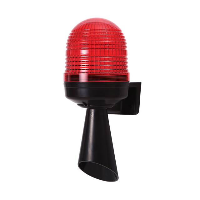 MW86T-RFF-R-S3B 86MM ROTATE 90-240 RED 3SIREN BK