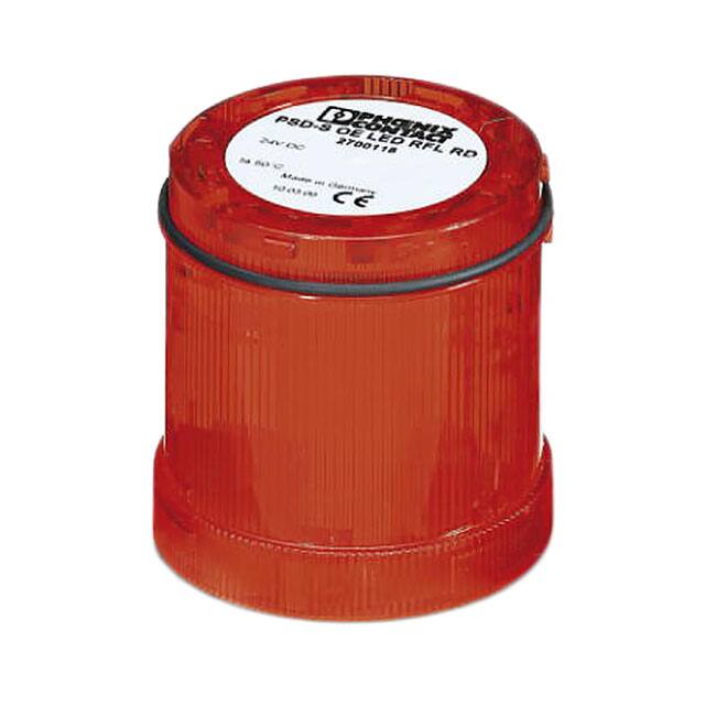 2700118 OPTIC ELEMENT RED LED RNDM FLASH