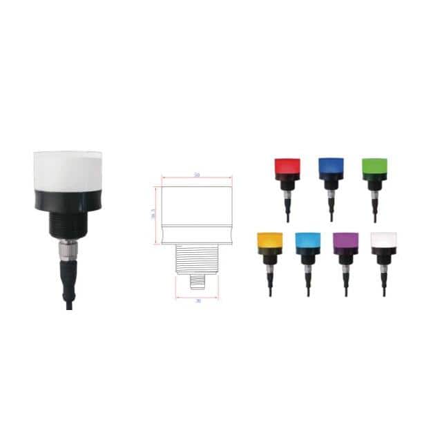 H50-101BN-7COLORS LED SIGNAL LIGHT