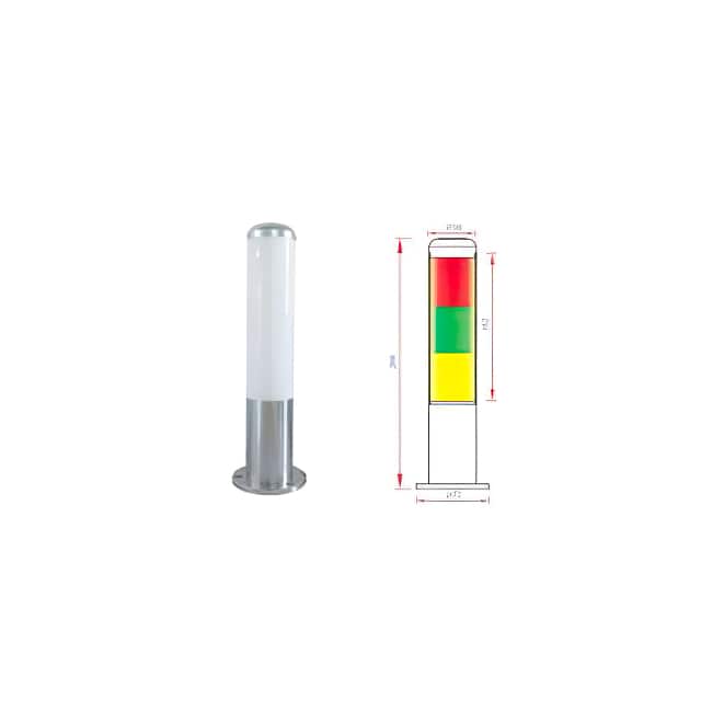 OLA4-101BN-RYG LED MULTI-FUNTIONAL SIGNAL LIGHT