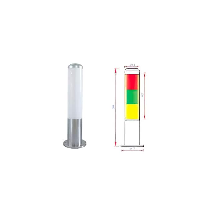 OLA4-101FN-RYG LED MULTI-FUNTIONAL SIGNAL LIGHT