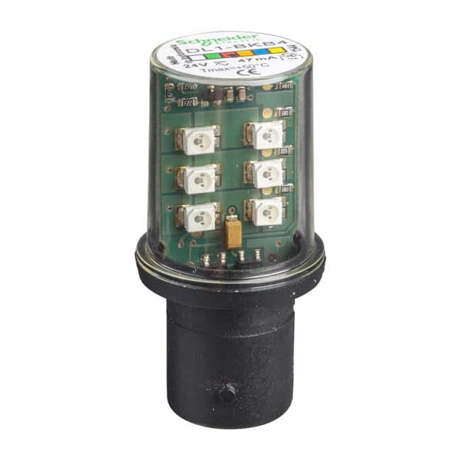 DL1BKB4 FLASHING LED, 24 VAC/VDC RED