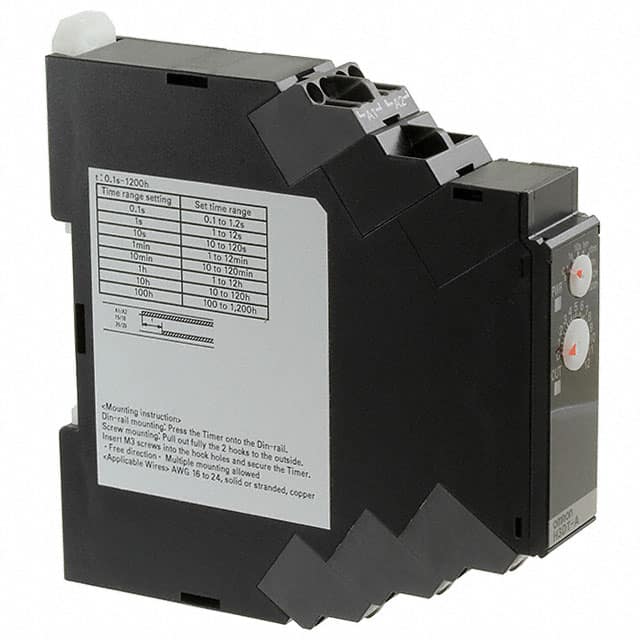 H3DT-A2 AC/DC24-240 RELAY TIME DELAY 1200HRS DIN RL