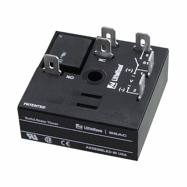 KRDB112.5S RELAY TIME DELAY 2.5SEC 10A 125V