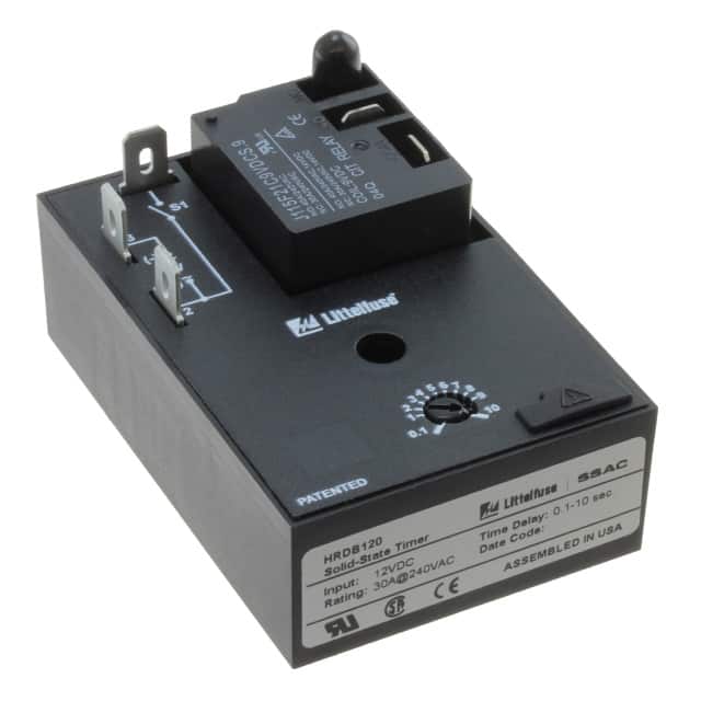 HRDB120 RELAY TIME DELAY 10SEC 30A 125V