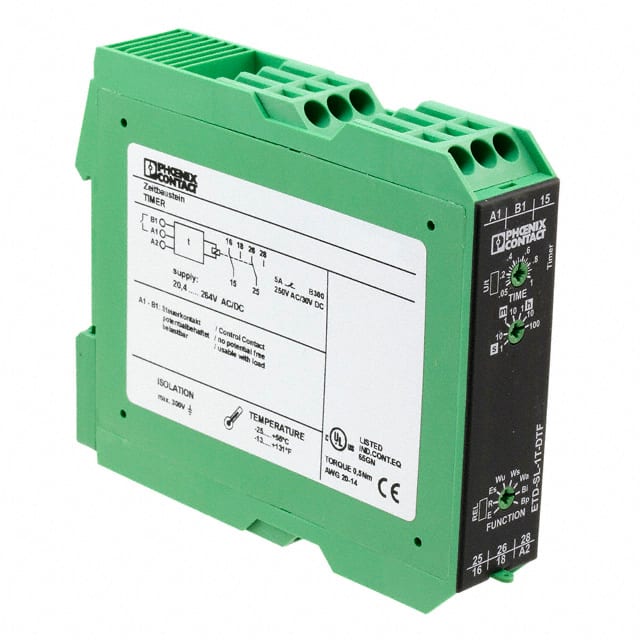 2866161 RELAY TIME DELAY 100HRS 3A 250V