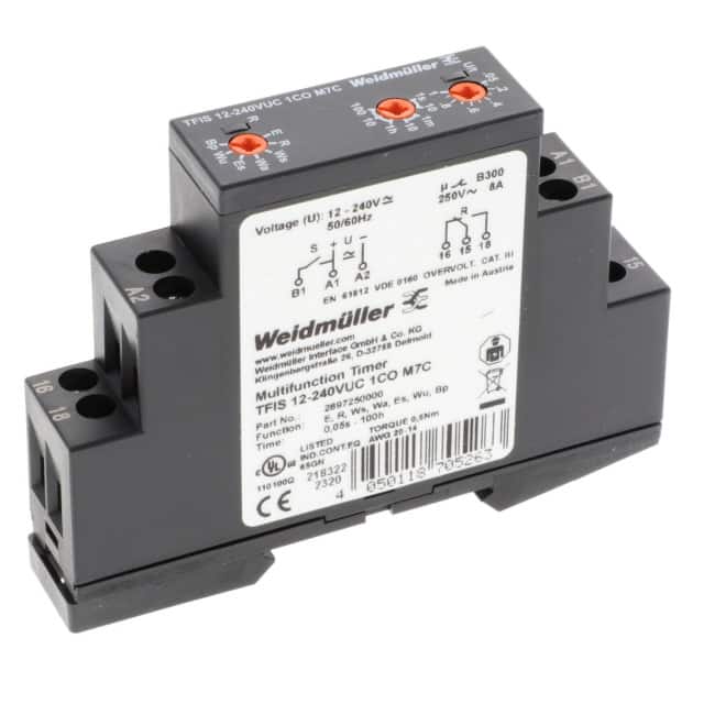 2697250000 RELAY TIME DELAY 100HR 8A 250V