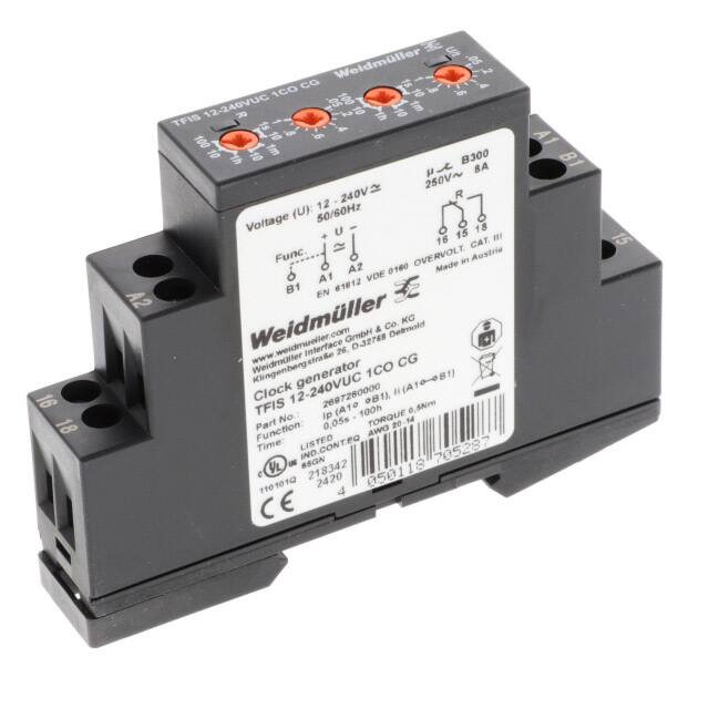 2697260000 RELAY TIME DELAY 100HR 8A 250V