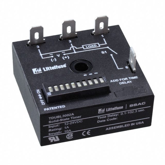 TDUBL3002A RELAY TIME DELAY 102.3SEC CHAS