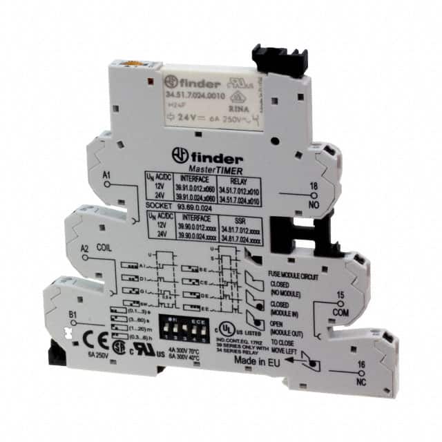 39.91.0.024.0060 RELAY TIME DELAY 6HR 6A 250V