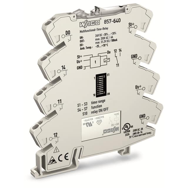 857-640 RELAY TIME DELAY 100HR 6A 250V