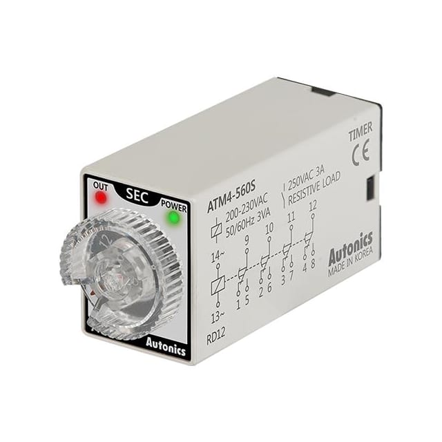 ATM4-560S RELAY TIME DELAY 60SEC 3A 250V