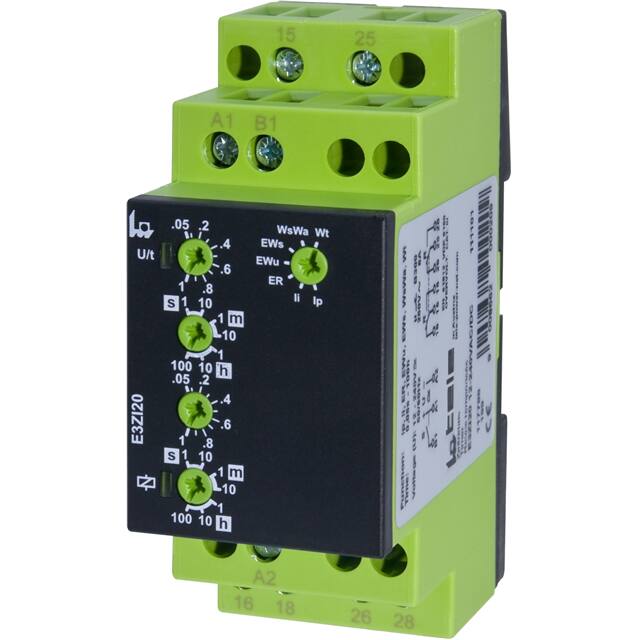 E3ZI20 12-240V AC/DC RELAY TIME DELAY 100HR DPDT