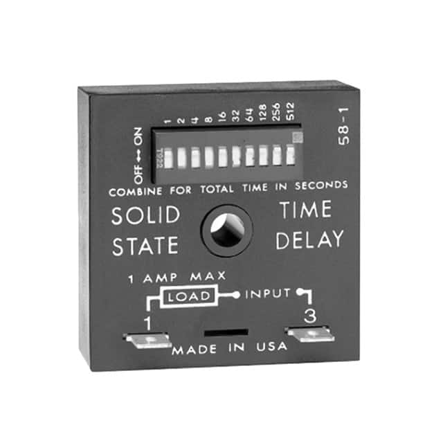 TDUL3000A RELAY TIME DELAY 102.3SEC CHAS