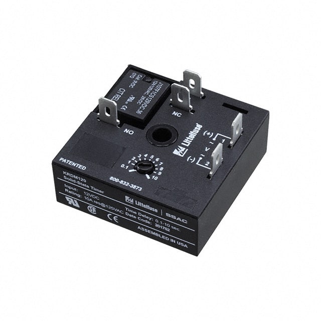 KRDM120 RELAY TIME DELAY 10SEC 10A 125V