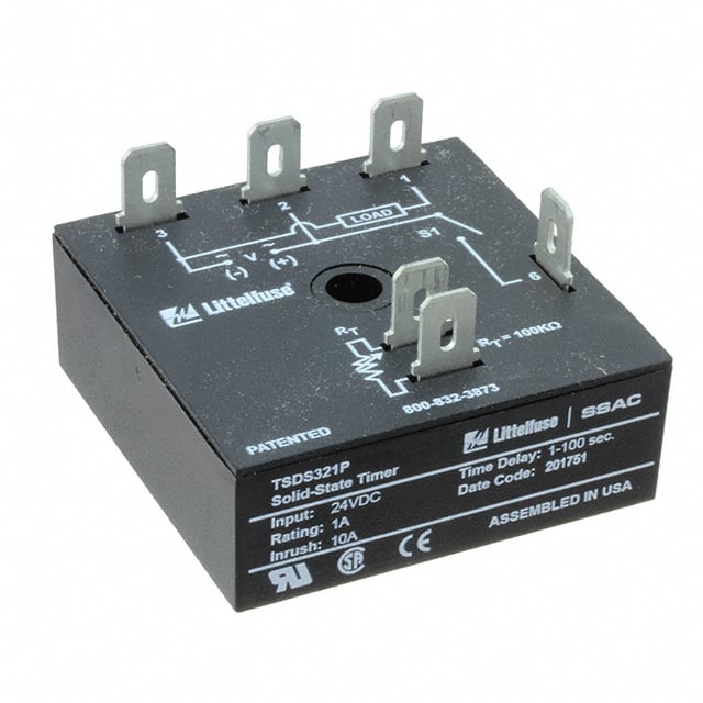 TSDS321P RELAY TIME DELAY 100SEC CHASSIS