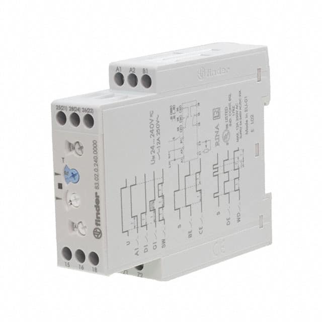 83.02.0.240.0000 RELAY TIME DELAY 240HR 12A 250V