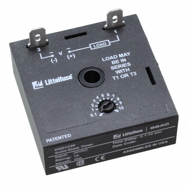 KSD1230 RELAY TIME DELAY 10SEC CHASSIS