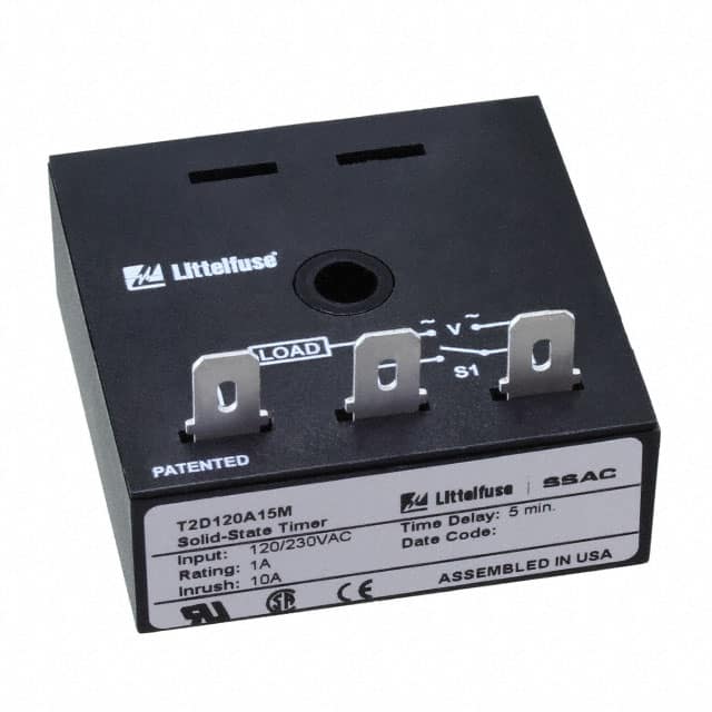 T2D120A15M RELAY TIME DELAY 5MIN CHASSIS