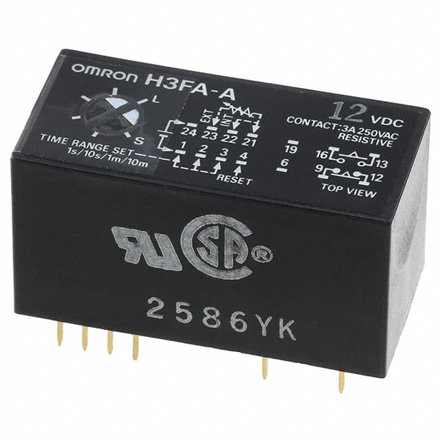 H3FA-A-DC12 RELAY TIME DELAY 10MIN 3A 250V