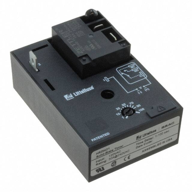 HRDI421 RELAY TIME DELAY 100SEC 30A 125V