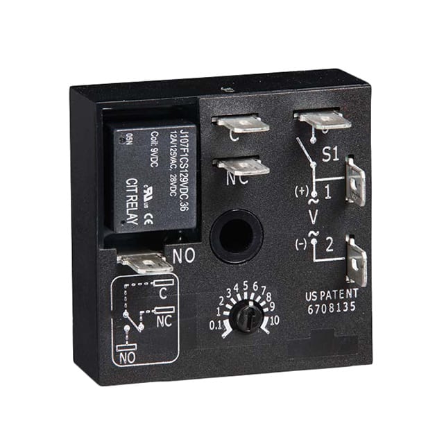 KRDS1135M RELAY TIME DELAY 35MIN 10A 125V