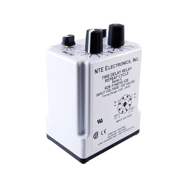 R26-11AD10-24 RELAY TIME DELAY 10A 240V