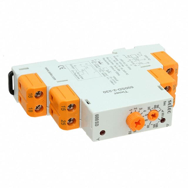 600SD-2-230V-CE RELAY TIME DELAY 110V DIN