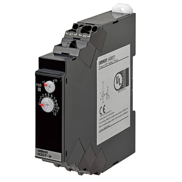 H3DT-HCS AC100-120V RELAY TIME DELAY 12SEC DIN RAIL