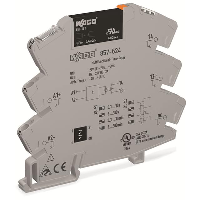 857-624 RELAY TIME DELAY 300MIN 2A 30V