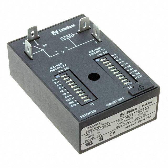 HSPZA22SL RELAY TIME DELAY 240V CHASSIS
