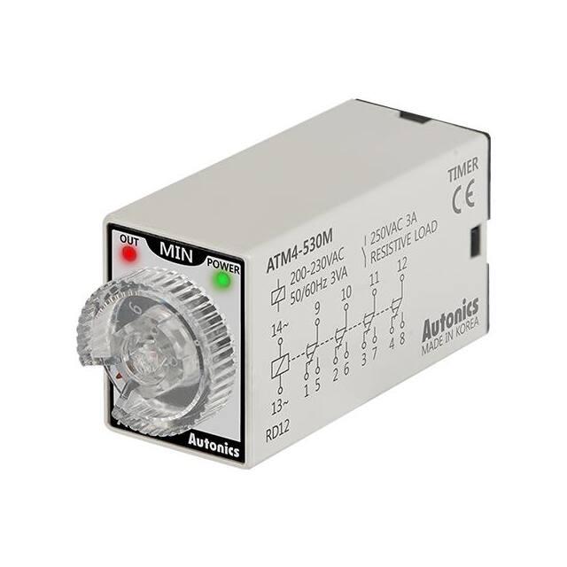 ATM4-530M RELAY TIME DELAY 30MIN 3A 250V