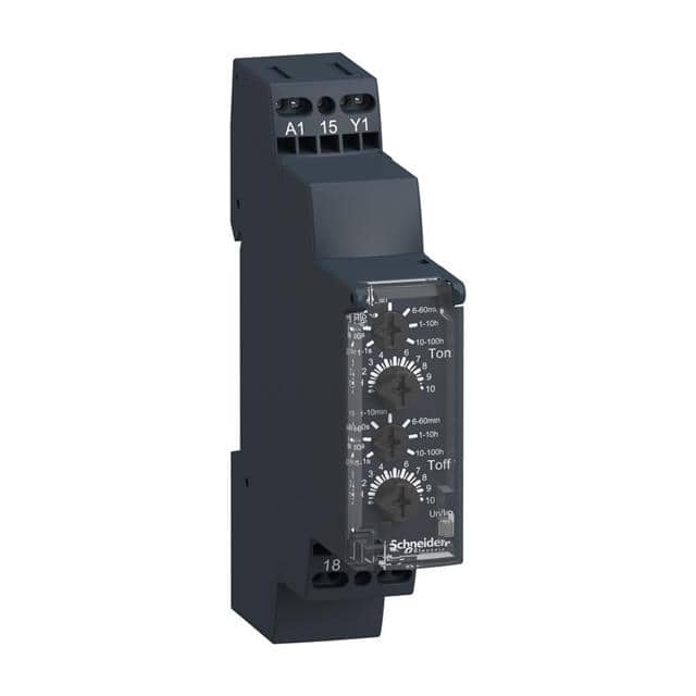 RE17RLMUS HARMONY, MODULAR TIMING RELAY, 8