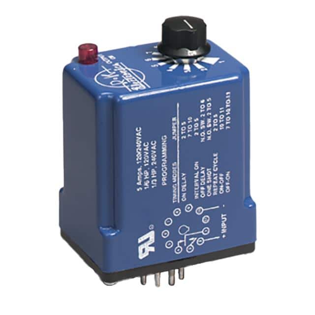 TUB-115V-2B RELAY TIME DELAY 72MIN 10A 120V